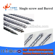 Bimetallic of the inner hole centrifugal casting screw and barrel for injection machine